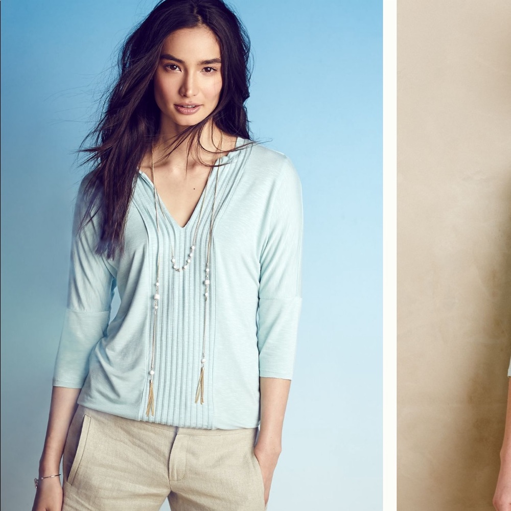 Dolan pleat-line from Anthropologie in light blue